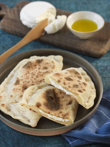 Naans au fromage Naans au fromage