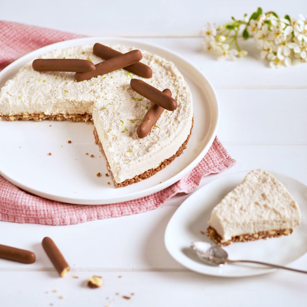 Cheesecake chocolat coco sans gluten Cheesecake chocolat coco sans gluten